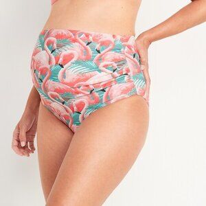 🆕 Old Navy Maternity Rollover-Waist Swim Bottoms 🤰🏻
